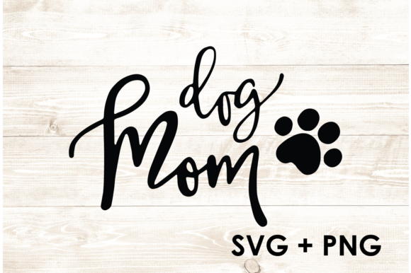 Dog Mom Heart Paw Love SVG – A Versatile Graphic Design Asset for Crafts