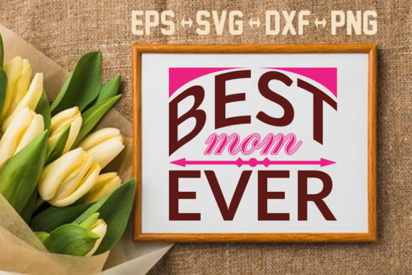 Mother's Day SVG Design for Crafts and Graphics