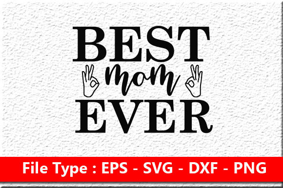 Mother’s Day SVG Design for Crafts and Graphics
