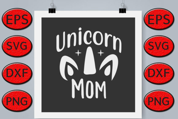 Unicorn Svg Design for Crafts and Graphics